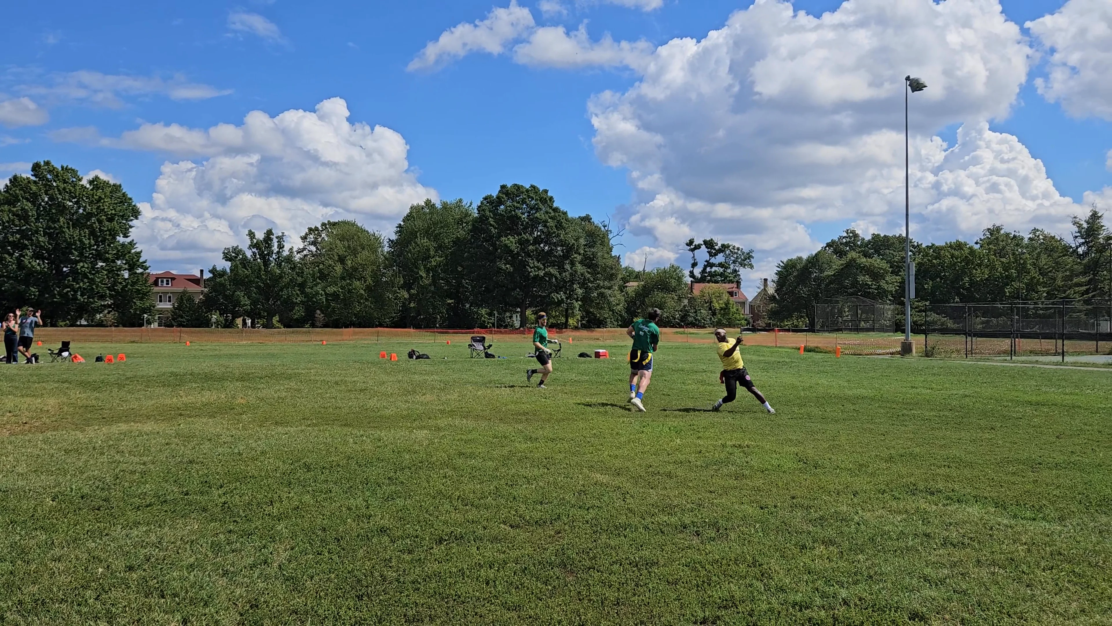 Irish Goodbyes Touchdown throw