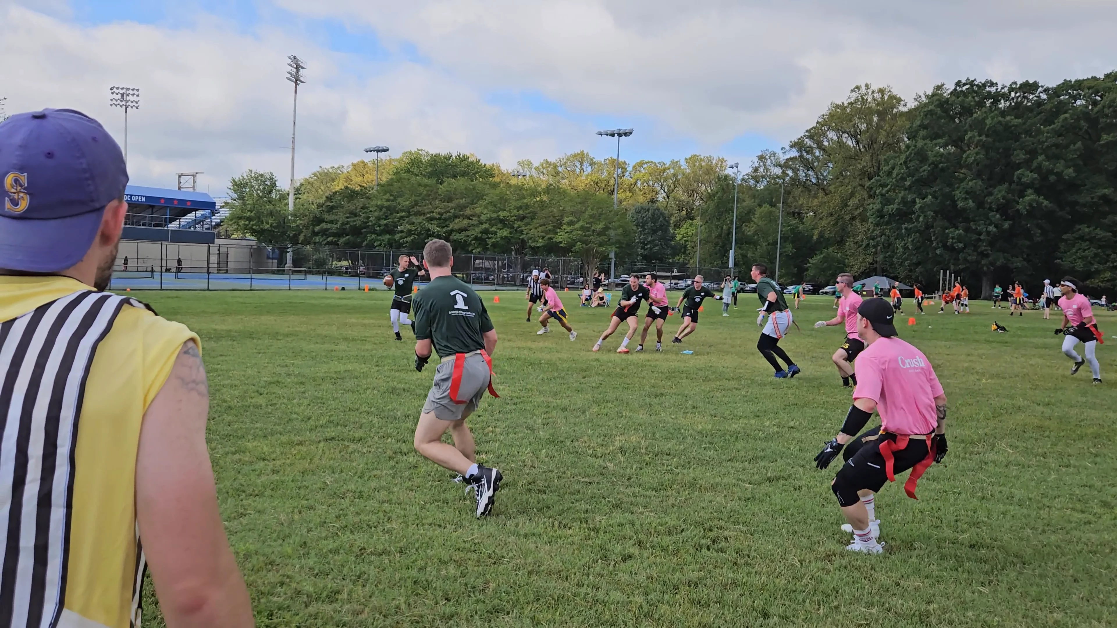 Tree Tops Throw for 1st down