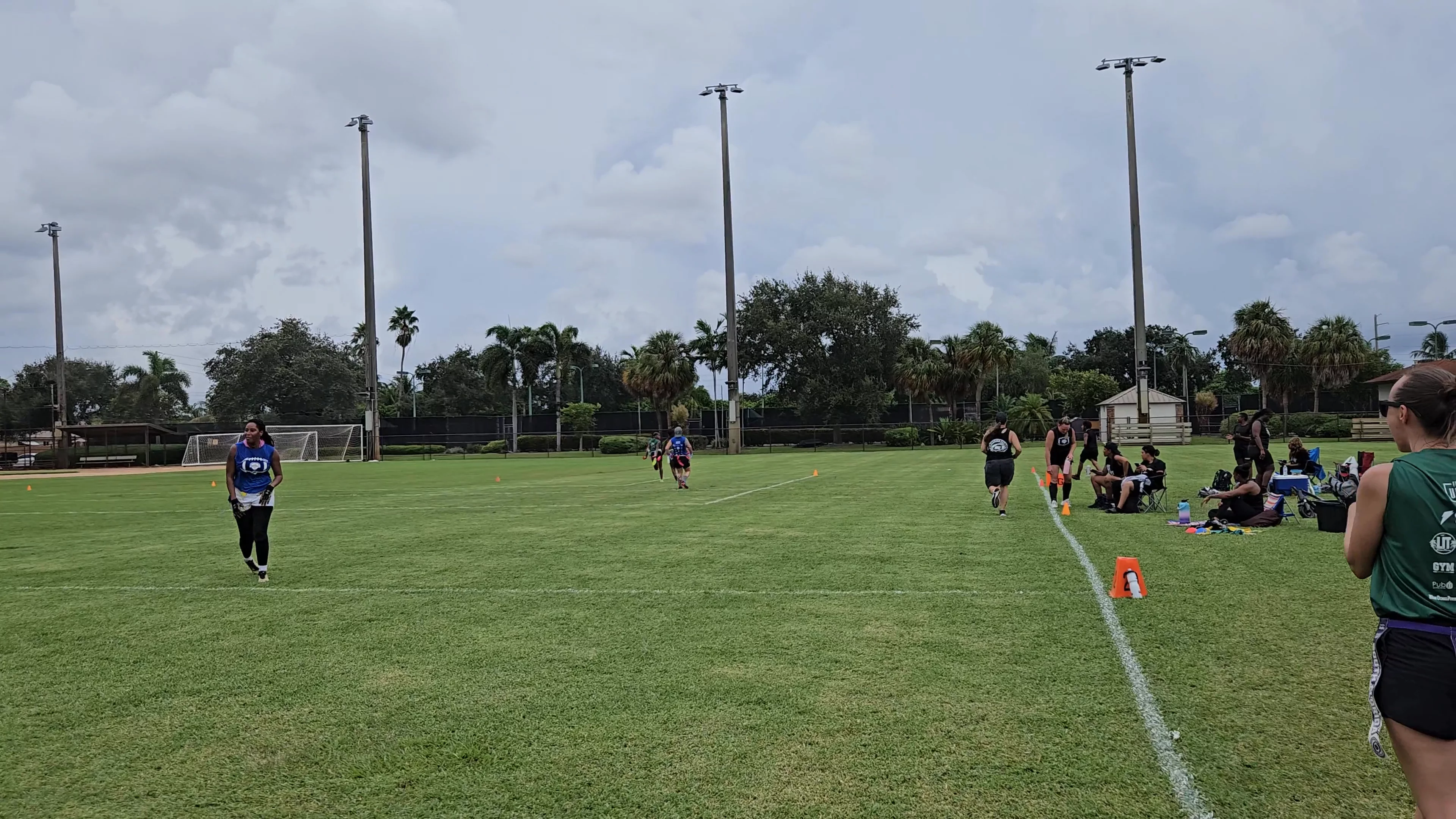 Turf Munchers Touchdown throw
