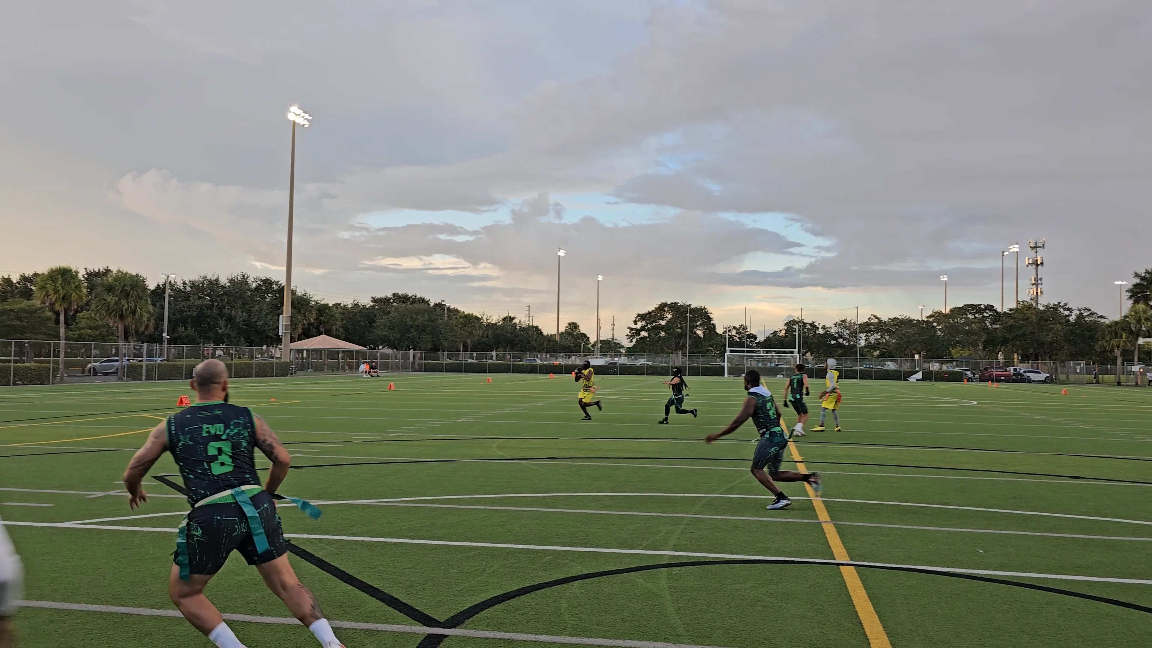 Broward Ballerz Touchdown throw
